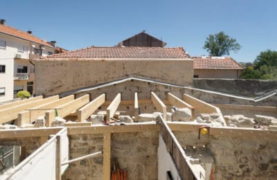 Green roof timber structure